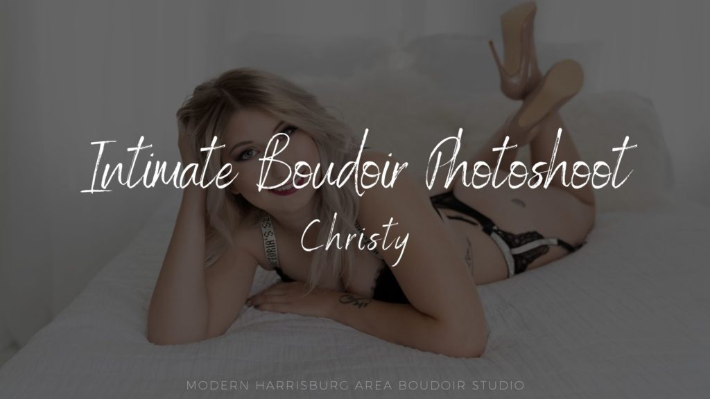 intimate boudoir photoshoot featured image