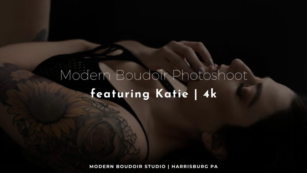 modern boudoir photoshoot featured image